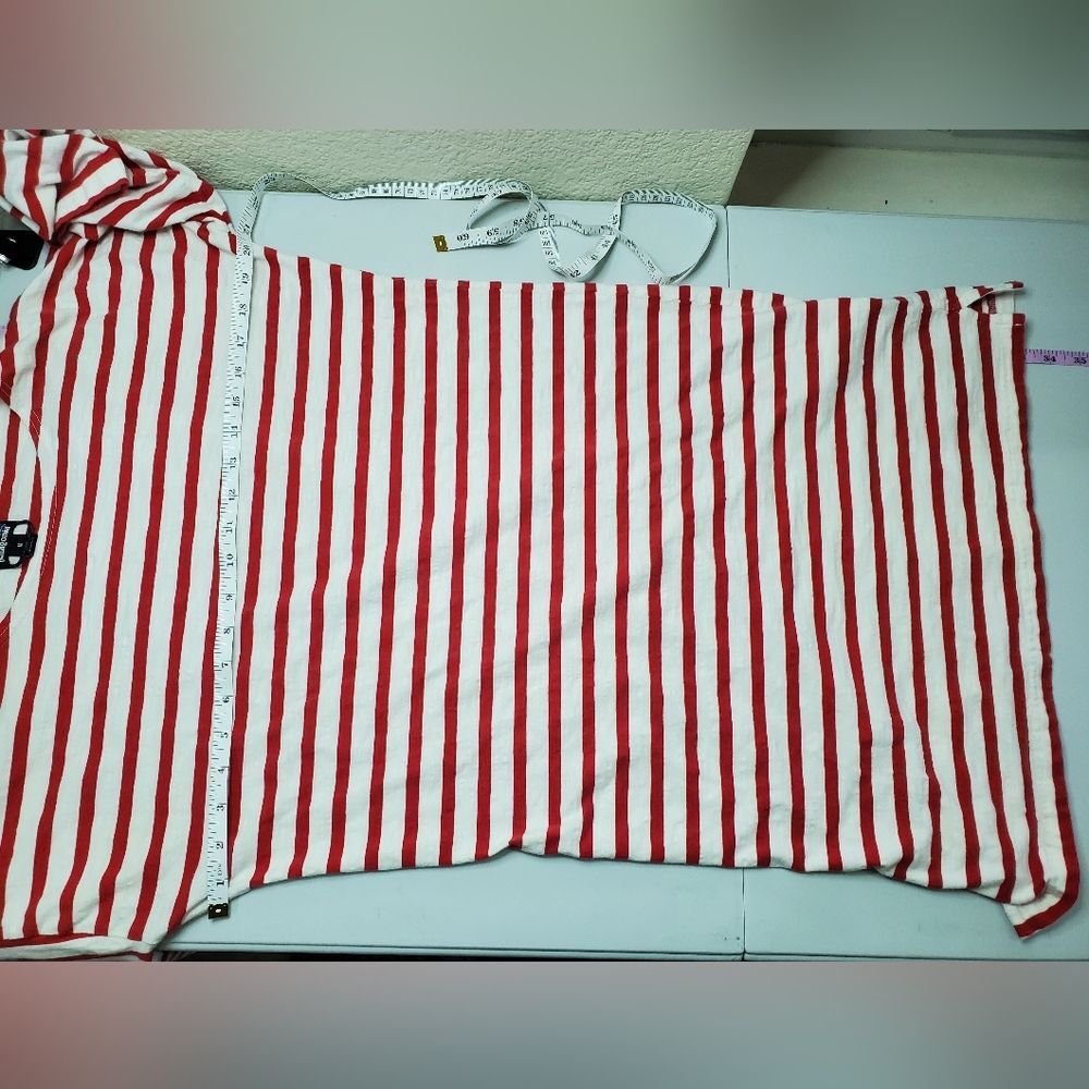 Patagonia Red and White Striped Oversized Dress - Picture 11 of 14